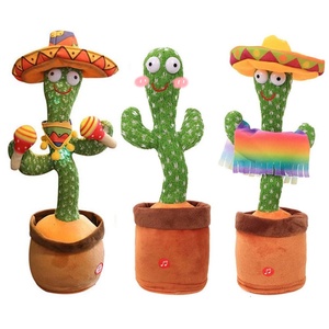 Juguete de Cactus Bailarín Eléctrico con Carga USB y Batería Recargable, Juguete de Cactus Bailarín Personalizado - Product Image 5