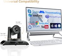 Cámara de Video Profesional para Transmisión en Vivo, USB3.0 20X, Equipo de TV en Línea, IP HD-MI PTZ, Buen Precio, OEM ODM