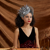 Vente chaude Sinamay Fascinators pour Femmes Plume Derby Chapeau De Mariage Bandeau Clip Sports De Plein Air Pêche Aussi Tea Parties Mariées
