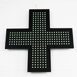 Letrero de Farmacia para Techo de Plástico Verde Resistente a la Intemperie CHEETIE, Letreros Publicitarios para Farmacias, Letrero LED con Cruz de Farmacia - Product Image 5