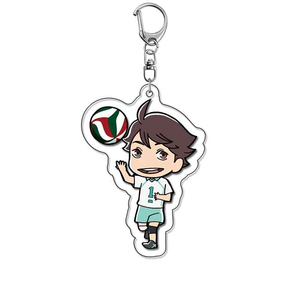 Llavero con Figura de Gashapon de Tomy Haikyuu, Mini Muñeco Colgante de Aoba Johsai Fukurodani Academy, Personaje de Voleibol - Product Image 2