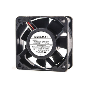 Ventilateur de refroidissement à double roulement à billes 06025SA-24R-BU 24VDC avec alarme de vitesse et de rotor, usage industriel - Product Image 2