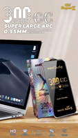 Super 300C Anti Static Verre Trempé Protecteur D'écran Téléphone Mobile Colle Complète pour Iphone 14 15 16 Pro Max 17 air Film Trempé