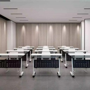 Modern Office Furniture Office Desk High-Tech <strong>Foldable</strong> Training <strong>Table</strong> Desk <strong>Foldable</strong> <strong>Study</strong> <strong>Table</strong> Conference <strong>Table</strong> - Product Image 4