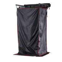 Tente de Douche de Camping en Aluminium Légère, Anti-Vent, Quatre Saisons, Installation Facile, Occultante, pour Overlanding, Marque Privée