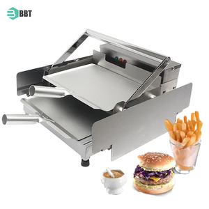 Grille-pain à hamburger en acier inoxydable à double couche, machine à cuire les pains à hamburger, grille-pain électrique pour sandwichs - Product Image 2