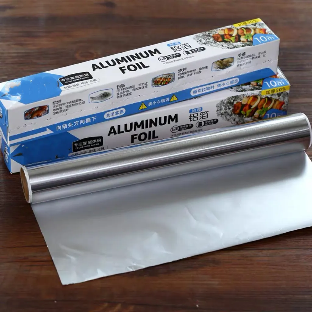 Walson Wholesale food grade kitchen use aluminum foil roll for cooking