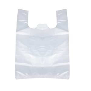 ถุงขยะแบบเสื้อกั๊กนำกลับมาใช้ใหม่ได้ - ขนาด 10x20 นิ้ว ถุงช้อปปิ้งและถุงขยะน้ำหนักเบา - Product Image 1