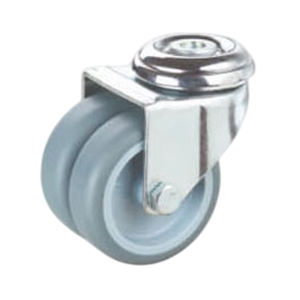 Vente directe usine : Roue industrielle à roulement lisse avec noyau en PP, nouvelle arrivée, roue jumelée pour la manutention des matériaux - Product Image 2