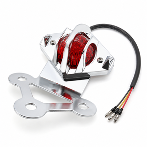 ไฟท้ายมอเตอร์ไซค์ LED ลดราคาพิเศษ 3 สาย ไฟเบรกและไฟวิ่ง กันน้ำ ฟังก์ชั่นคู่ พร้อมขายึด โรงงานผลิตไฟท้ายโดยตรง - Product Image 4