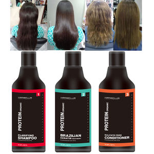 Set de <span class=keywords><strong>Champú</strong></span> y Acondicionador con Biotina Anti-Frizz y Anti-Caspa, Vegano, con Colágeno, Aloe Vera, Manteca de Karité, Orgánico, <span class=keywords><strong>Sin</strong></span> <span class=keywords><strong>Sulfatos</strong></span>, <span class=keywords><strong>Sin</strong></span> <span class=keywords><strong>Parabenos</strong></span> ni Silicona - Product Image 3