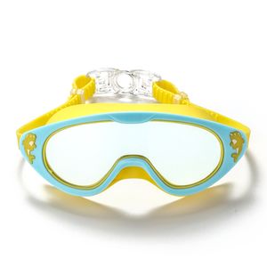 نظارات حماية للعين من خلال إطار كبير للأطفال بدون تسرب مضاد للضباب وحماية من خلال نظارات سباحة كرتونية لحماية الدلفين للأطفال - Product Image 2