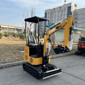 Mini-excavatrice sur chenilles hydraulique Toho 1,2 tonne 12pro avec tarière, la meilleure à vendre - Product Image 1