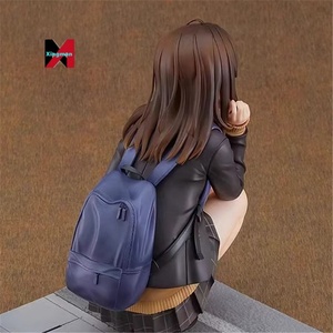 Higehiro dopo aver ricevuto il rifiuto, mi sono rasato e ho preso in mano una statuetta di una ragazza delle scuole superiori in plastica. - Product Image 4