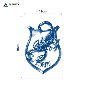 สติ๊กเกอร์สักลายสมุนไพรกึ่งถาวร 80 แบบ ขนาด 110x180 มม. ขายส่ง - Product Image 2