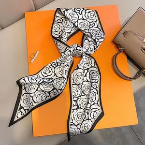 Écharpes pour femmes à la mode et élégantes pour <span class=keywords><strong>Amazon</strong></span> Best-seller Bandeau en polyester avec lettres imprimées pour la cravate d'hiver et d'été - Product Image 1