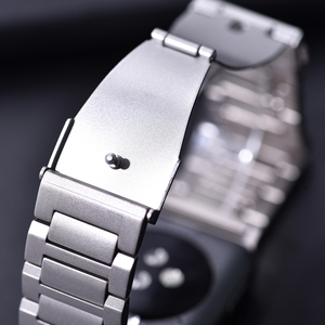 Bracelet de montre en titane pur de qualité 2 JAETIUM pour Apple Watch Ultra 49 mm, séries 10, 9, 8, 45 mm, bracelet en titane Gr2 mat à 3 maillons - Product Image 2