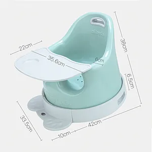 Impermeabile e lavabile sedia regolabile per i bambini Morbido anti-collisione paraurti di sicurezza del bambino Del Bambino di colore da bagno sedia
