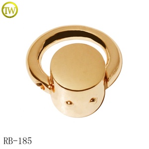 Ojetes metálicos de alta calidad para bolsos, con nombre esmaltado personalizado, color dorado, herrajes para cortinas, ojetes metálicos con logo, correa para portiere - Product Image 6