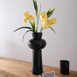 Ornement intérieur de salon <span class=keywords><strong>Ikebana</strong></span> <span class=keywords><strong>japonais</strong></span> unique personnalisé Vases nordiques modernes <span class=keywords><strong>Vase</strong></span> à fleurs en céramique pour la décoration intérieure - Product Image 4