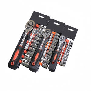 Nhà Máy Bán Buôn Tùy Chỉnh OEM Tay Bộ Dụng Cụ Công Cụ <span class=keywords><strong>12Pcs</strong></span> Kết Hợp Ratchet Cờ Lê Thiết Lập Với Trường Hợp Khó Khăn Giá Thấp Hộp Công Cụ Thiết Lập - Product Image 2