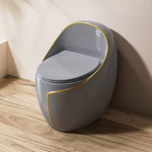 <span class=keywords><strong>TOTO</strong></span> personnalisé en usine personnalisé et créatif Siphonic silencieux de petite taille anti-odeur toilette en forme d'oeuf au sol - Product Image 1