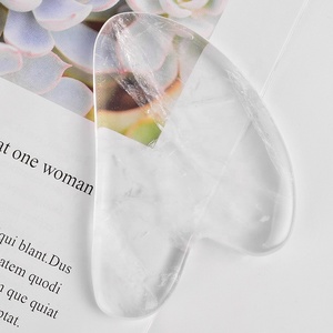 Tinh Thể Gua Sha Đá Board Lăn Ngọc Mặt Massage Tool Rõ Ràng Quartz - Product Image 3