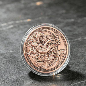 Barre de cuivre embossée 1 OZ, cuivre artistique 99,9% haute pureté, pour collection de loisirs - Product Image 2
