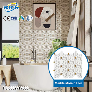 <span class=keywords><strong>Mosaico</strong></span> de Cerámica de Alta Calidad, Moderno, Tipo Parqué, Blanco, 6MM, Importado, <span class=keywords><strong>para</strong></span> Decoración de Paredes de Baño - Product Image 1