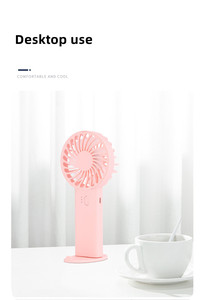 YD0507 en stock Mini ventilateur à main à 3 vitesses Mini ventilateur de <span class=keywords><strong>portail</strong></span> Ventilateurs portables à main avec batterie - Product Image 3