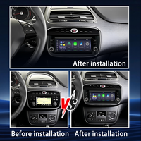 Lecteur multimédia automobile système Linux pour Fiat Punto Evo/Grande 2005-2015 CarPlay Android Auto sans fil BT DSP MP3 Audio haute résolution