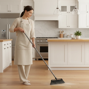 <span class=keywords><strong>Escoba</strong></span> de Limpieza de Plástico de Alta Calidad para el Hogar, Cepillo para Limpiar Pisos, Cepillo Popular para Limpiar Escobas con Mango Retráctil - Product Image 2
