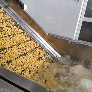Industrial Sweet Canned Corn Production Line Niblet Kernel Threshing Blanching Washing Dewatering Packing Processing Line - Product Image 3