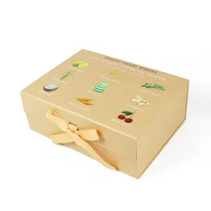Emballage caja de carton personnalisé de luxe boîte-cadeau de service à thé ensemble d'autosoins en carton rigide de luxe boîte-cadeau pour demoiselle d'honneur