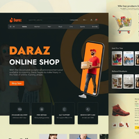 Premium Daraz Mağaza Tasarımı: Özel E-ticaret Geliştirme, Duyarlı, Kullanıcı Dostu ve Yüksek Ölçeklenebilir Uzman Satıcı Çözümleri