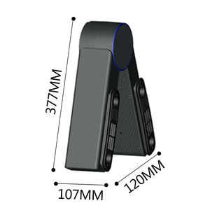 760W Portable Pliant Chauffage Inductif Tactile Panneau De Commande Automatique Mini Pliable À Faible Bruit Sèche-<span class=keywords><strong>Linge</strong></span> Boîtier En Plastique - Product Image 3