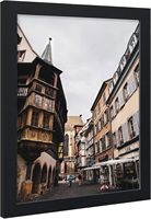 Bluesail BS013 16x20 cadres d'affiche 3 Pack noir MDF bois poli plexiglas UV imprimé affichage photos en Horizontal Vertical