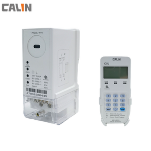 Medidor de energía prepago STS tipo riel Din Soporte Medios de comunicación M-bus, PLC LORA,RF ,RS 485 Fuente dual - Product Image 2