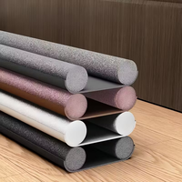Joint d'étanchéité insonorisant pour porte, anti-vent et anti-bruit, en mousse durable pour bas de porte et interstice, empêche les courants d'air et réduit le bruit pour les portes.