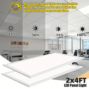 Chất Lượng Cao Nhôm <span class=keywords><strong>LED</strong></span> Bảng Điều Chỉnh Ánh Sáng Khung 600x600 300x1200 600x1200 Bề Mặt Gắn Cho Trong Nhà Cho Trần Gắn - Product Image 5