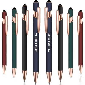Promotional Premium Rose Gold Metal Ballpoint <b>Pen</b> With Custom Engraved Logo for Corporate Gifts and Office Use - Product Image 1