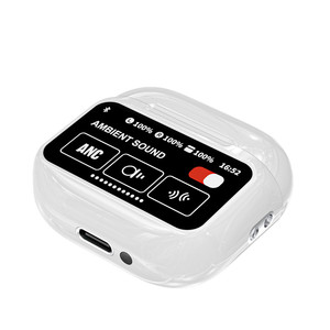 2025 <strong>New</strong> <strong>Design</strong> A11 Pro LCD Touch Screen Display Earbuds ANC TWS Waterproof In-ear Sports Wireless Earphones <strong>Headphones</strong> - Product Image 1