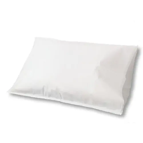 Customizer Hotel And Hospital White Disposable Pillow Cover Non Woven Disposable Pillow Case