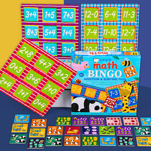 Juego <span class=keywords><strong>de</strong></span> Bingo Digital para Niños, <span class=keywords><strong>Ejercicios</strong></span> <span class=keywords><strong>de</strong></span> Matemáticas, Memoria, Cálculo Numérico, Juguete <span class=keywords><strong>de</strong></span> Pensamiento Lógico - Product Image 2