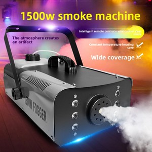 Máquina de Humo LED de 1500W con Control Remoto Digital, Fuente de Energía Eléctrica, Temperatura Constante, para Bodas, Efecto de Hielo Seco - Product Image 3