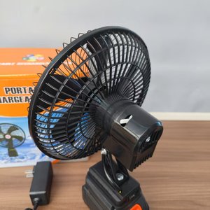 Ventilador Oscilante de 8 Pulgadas con Batería de Litio y Salida de Carga USB; un Éxito de Ventas en el Sudeste Asiático, Oriente Medio y África. - Product Image 6