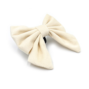 Collier à nœud papillon en polaire douce pour chiens <span class=keywords><strong>et</strong></span> chats, nœud marin, nœud papillon réglable avec velcro, confortable, multicolore - Product Image 5