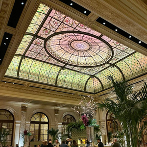 Dôme en vitrail massif personnalisé directement de l'usine pour la décoration de plafond, de toit et de skyline, éclairage pour hôtel/villa - Product Image 2