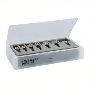 Kit de lames de scie cloche HSS, ensemble de 6 pièces pour outils de perçage du métal et du bois - Product Image 2