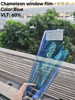Película de Tinte para Ventanas de Auto PET Camaleón, 99% de Protección UV, Anti-Oxidación, 10 Años de Garantía, Tinte Solar para Auto, Película Camaleón para Auto